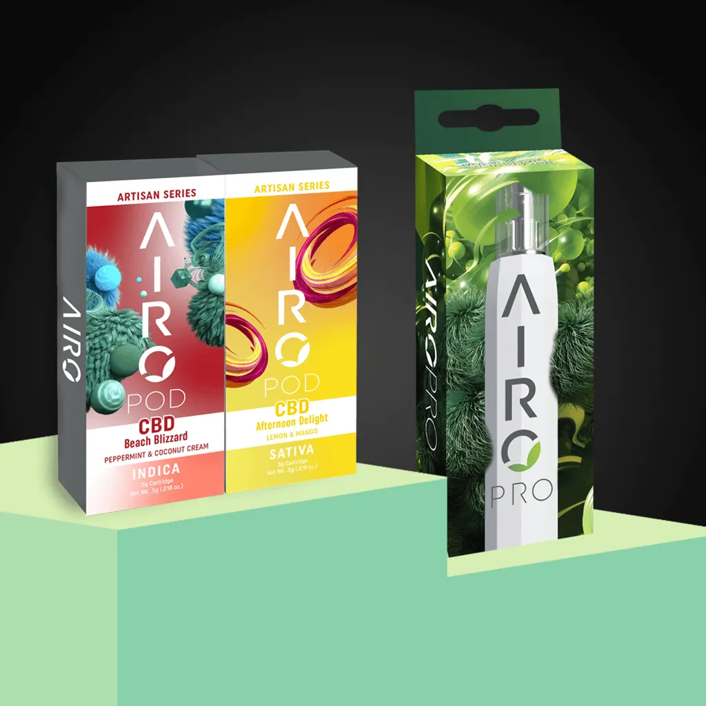 airopro batteries and THC free cartridges 