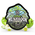 Trehouse sour apple flavored magic mushroom gummies, containing 15 gummies per pack