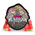 trehouse magic mushroom gummies that are watermelon flavored and come with 15 gummies per pack