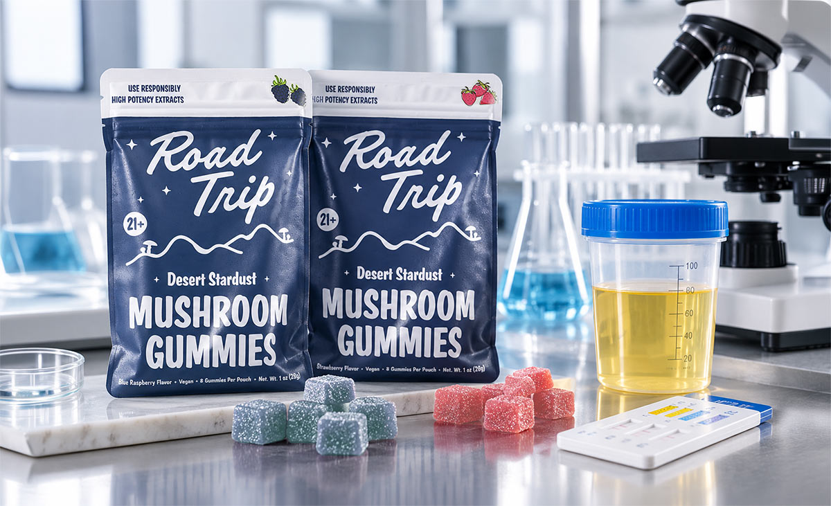 A blog cover of Do Road Trip Gummies Show Up on a Drug Test?