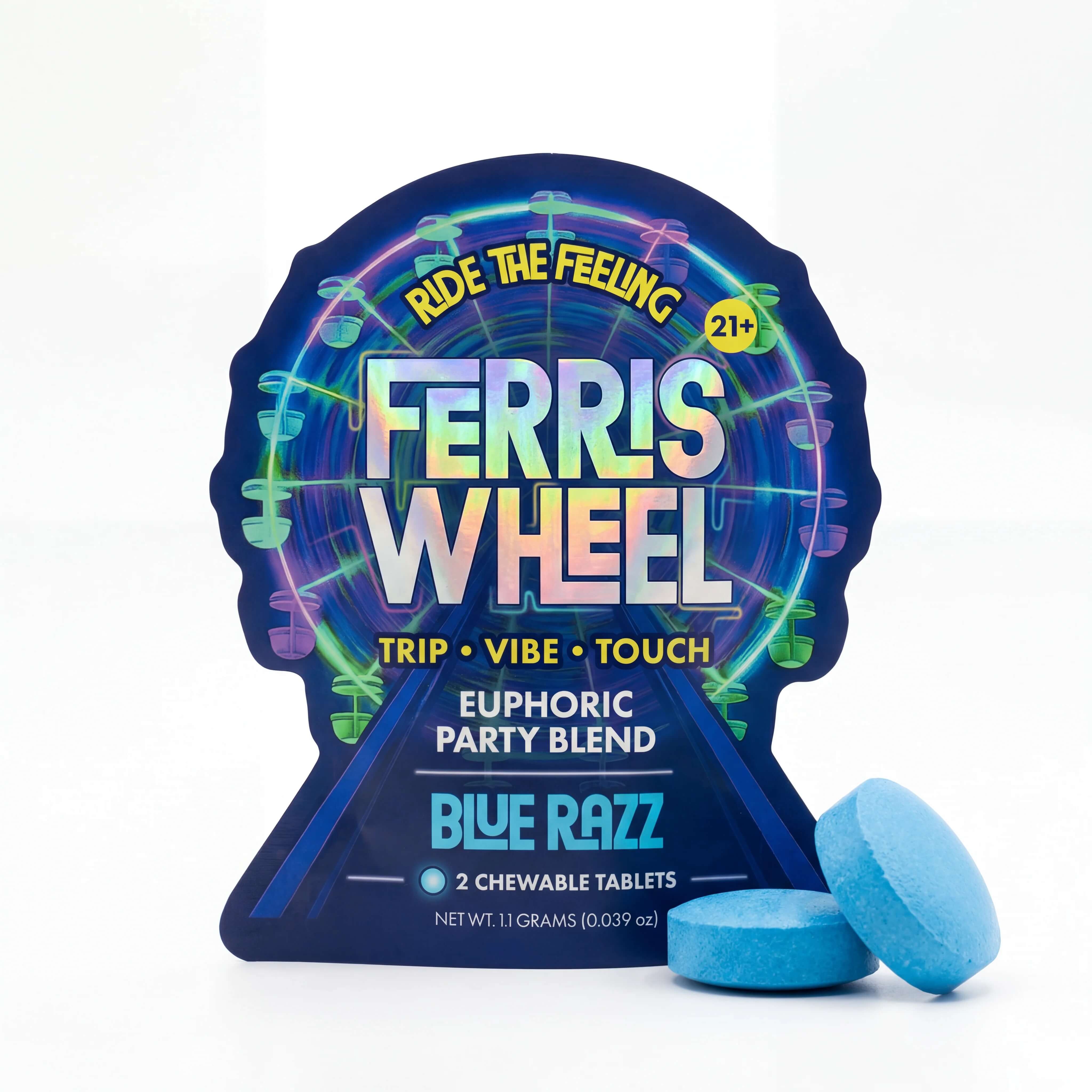 Ferris Wheel Kanna Nootropic Tablets — All 4 Flavors at GoodCBD