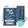 Cotton candy nootropic magic mushroom gummies from Road Trip are sold in vegan-friendly packaging and have been lab-tested.