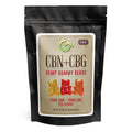 Mixed fruit CBN and CBG gummies are vegan, with no artificial colors or flavors.