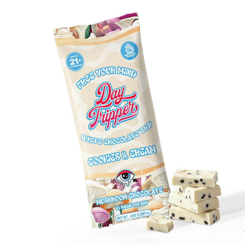 Day Tripper Mushroom Chocolate Bar — Nootropic Mushroom Blend