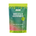 25mg vegan delta 8 gummies come with 20 gummies per pack and mixed flavors