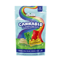 Cannabis gummy bears with 25mg of delta 8 thc and 35mg  HHC, theres 20 gummy bears per pack