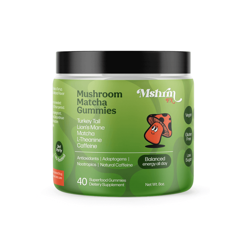 Focus Gummies - Matcha Tea & Mushroom Extract