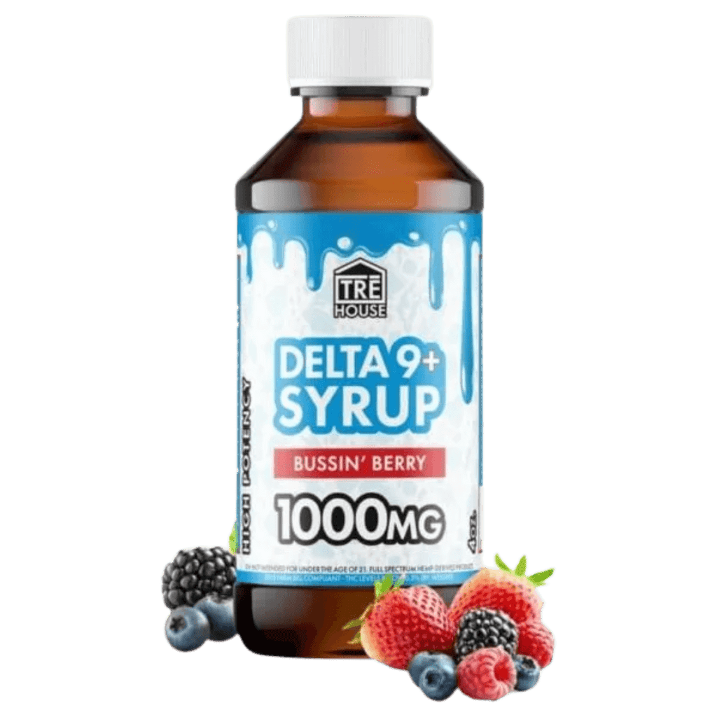 Delta 9 Syrup 1000mg - Bussin Berry