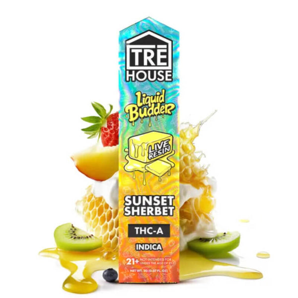 Live Resin Liquid Budder THCA Vape - Sunset Sherbert - 2g Good CBD Live Resin Liquid Budder THCA Vape - Sunset Sherbert - 2g Good CBD