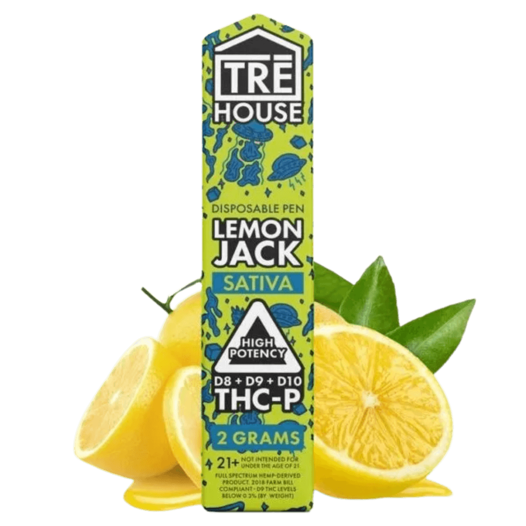 Lemon Jack Delta 8 + D9 + D10 + THC-P - Sativa