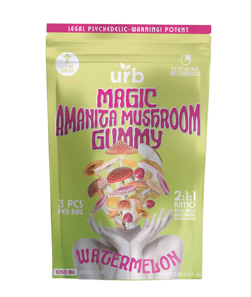 Amanita Muscaria Mushroom Gummies - Watermelon