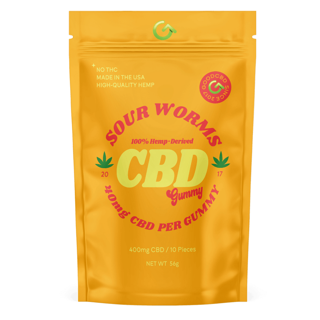 40mg CBD Gummy Worms