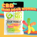 40mg CBD Gummy Worms