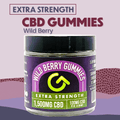 100mg CBD Gummies - Wild Berry - Extra Strength